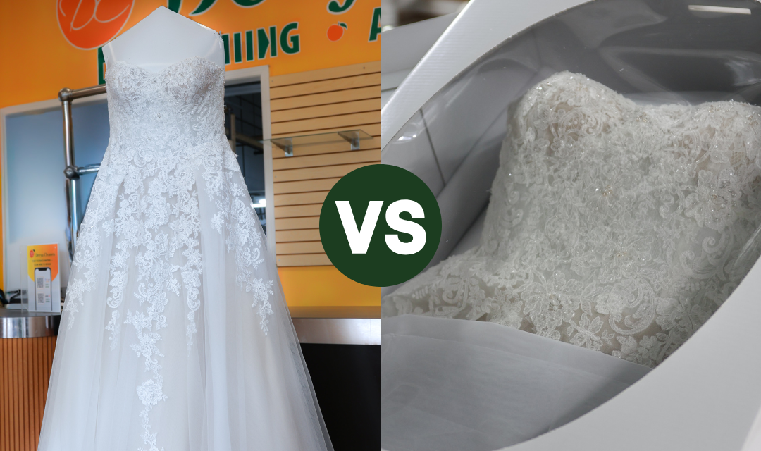 Wedding Gown Cleaning vs. Preservation: What’s the Difference?